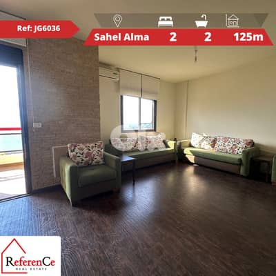 Furnished apartment for sale in Sahel Alma شقة مفروشة في ساحل علما