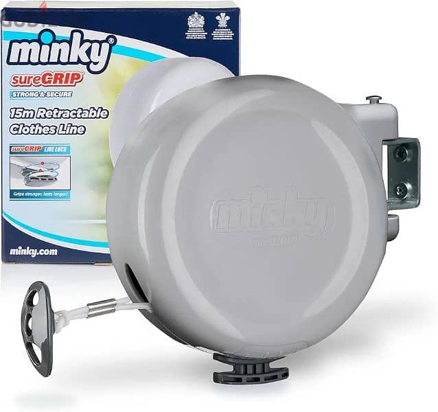 minky 15m retractable clothes line 0