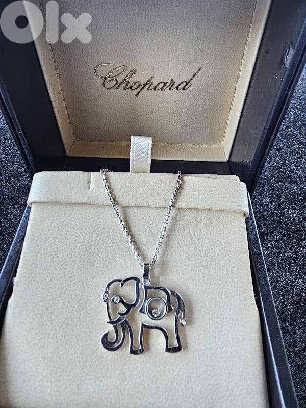 CHOPARD HAPPY DIAMONDS HAPPY ELEPHANT. Large 0
