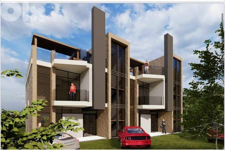 RWB137DL - Triplex villa for sale in Batroun - Boqsmaya