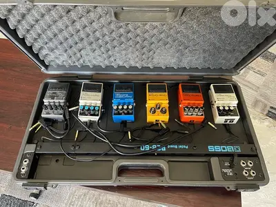 Boss pedals almost new