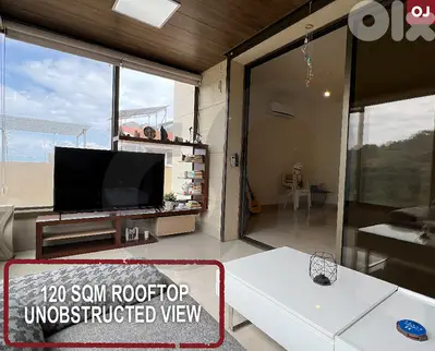 Modern 2-Bedroom -Private Rooftop in Quiet Fanar Street REF#OJ120349