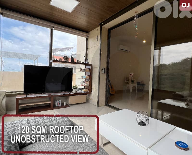 Modern 2-Bedroom -Private Rooftop in Quiet Fanar Street REF#OJ120349 0