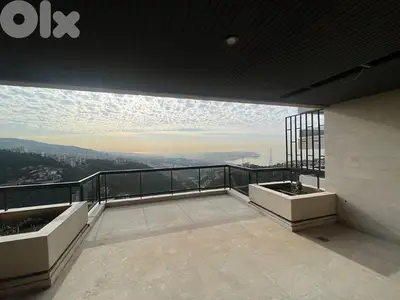 500 Sqm + 1000 Sqm Land | Villa For Sale In Biyada |Panoramic Sea View