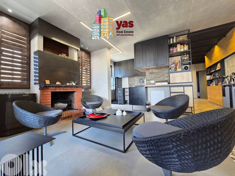Faraya 100m2 | 150m2 Terrace | Furnished Chalet | Rent | View | DA/KS 6