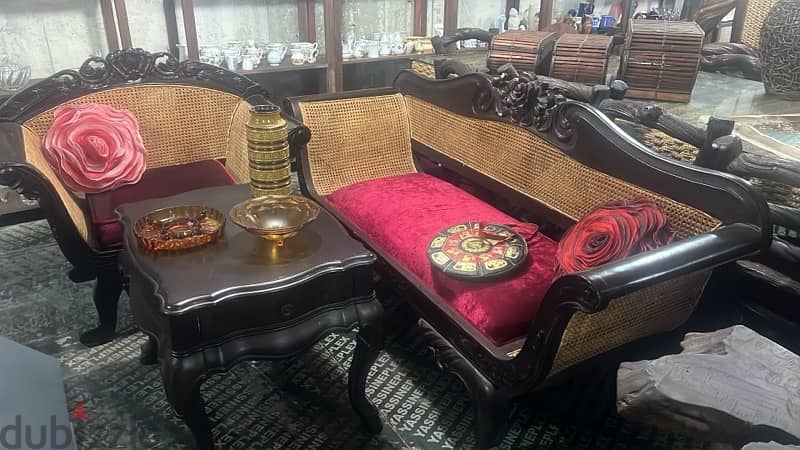 sofa solid wood with single one 0