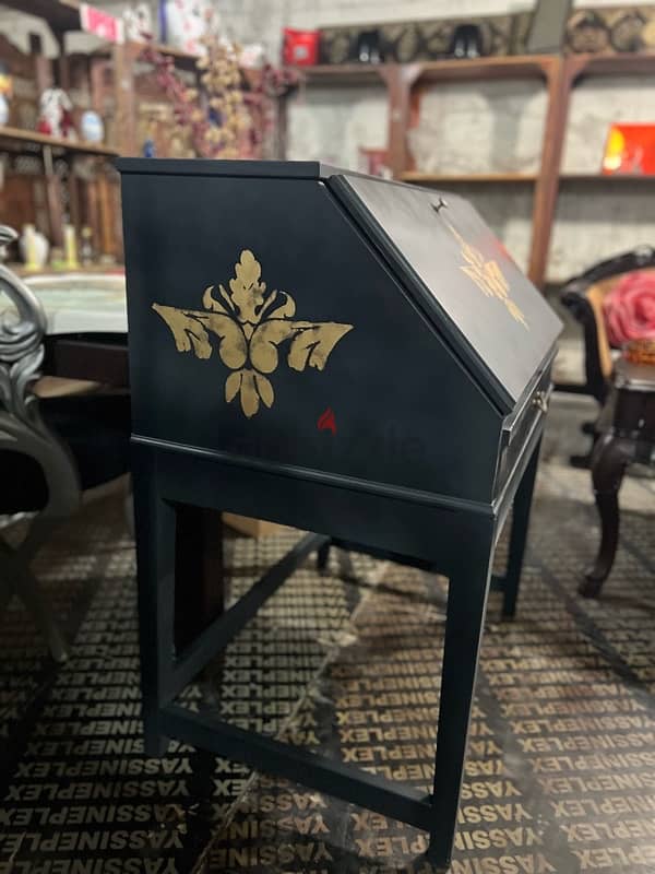 vintage secretaire solid wood 5