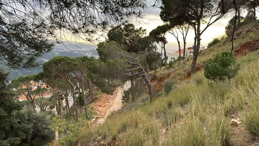 830 SQM Land + Mountain/Sea view 4 Sale in Bet Mery-Nabeh Al Saade