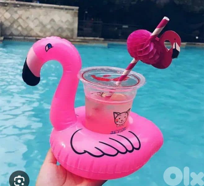cute swimming pool floating mug holder 1