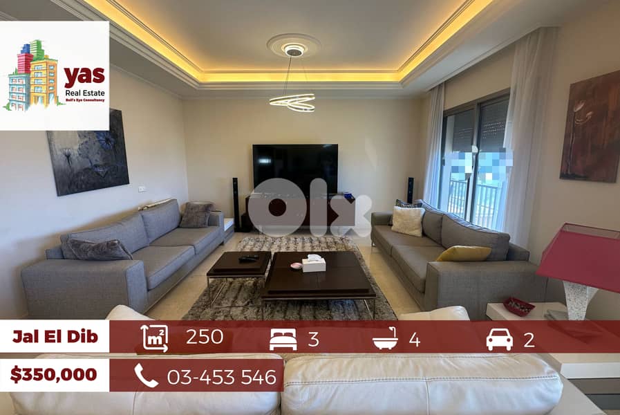 Jal El Dib 250m2 | Luxury | Prime Location | Greenary View | MJ | 0