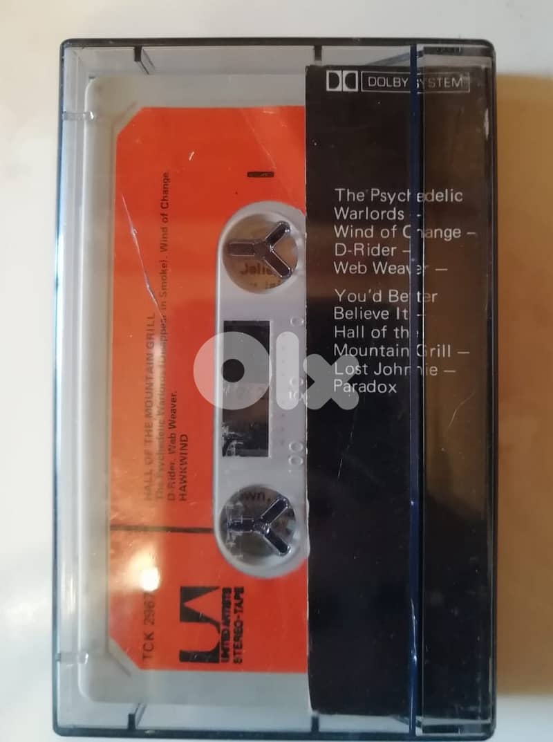 Hawkwind – Hall Of The Mountain Grill cassette 1