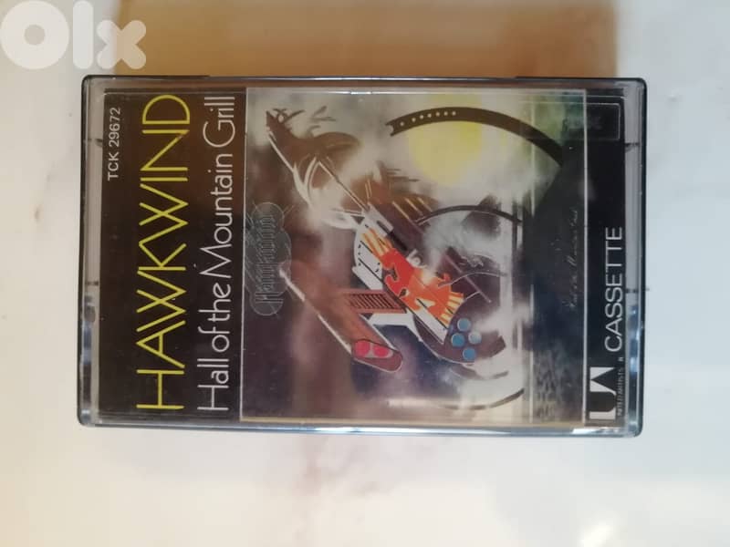 Hawkwind – Hall Of The Mountain Grill cassette 0