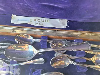 set of 94 pieces silver ercuis France original