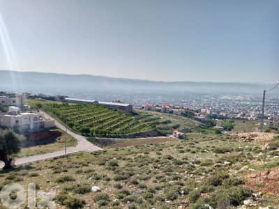 zahle land 822 sqm for sale panoramic view overlooking the city #6567