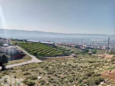 zahle land 822 sqm for sale panoramic view overlooking the city #6567