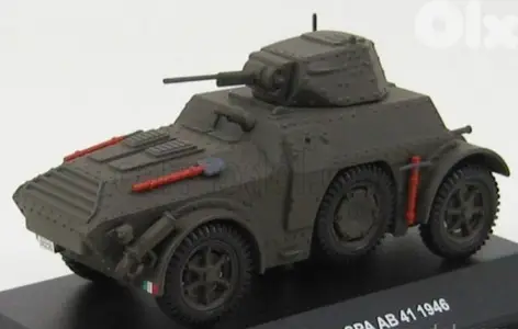 Lancia AB 41 (1946) Armoured Tank diecast car model 1;43