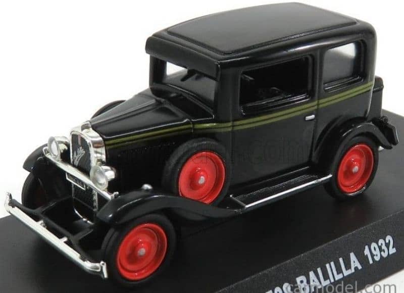 Fiat 508 1932 diecast car model 1;43. 0