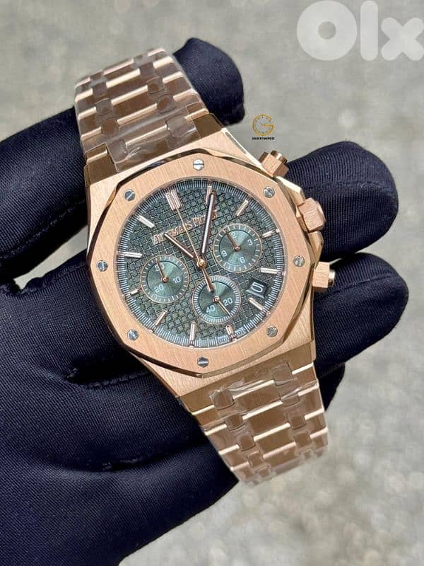 Audemars Piguet Rosegold Green Dial 0