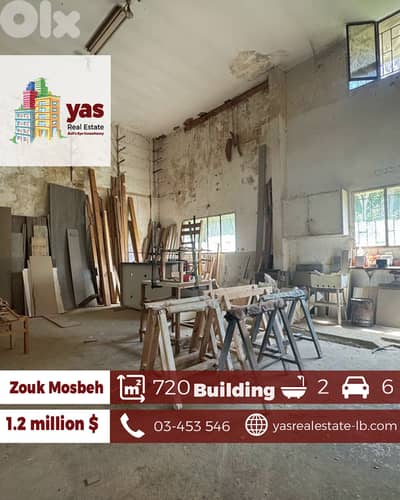 Zouk Mosbeh 720m2 | Two Floors Building | Industrial | High End | EL