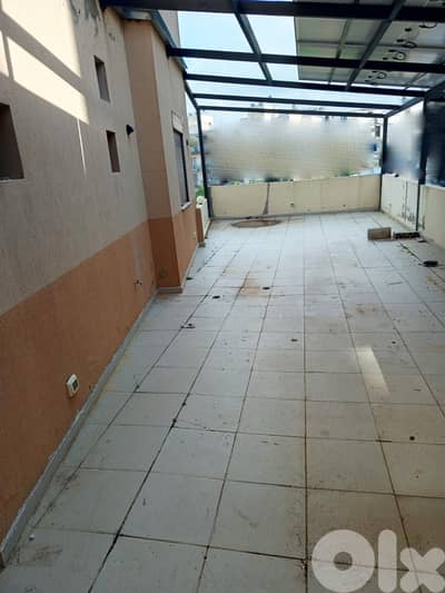 110 SQM Apartment in Jdeideh/Rouweissat, Metn + 80 SQM TERRACE