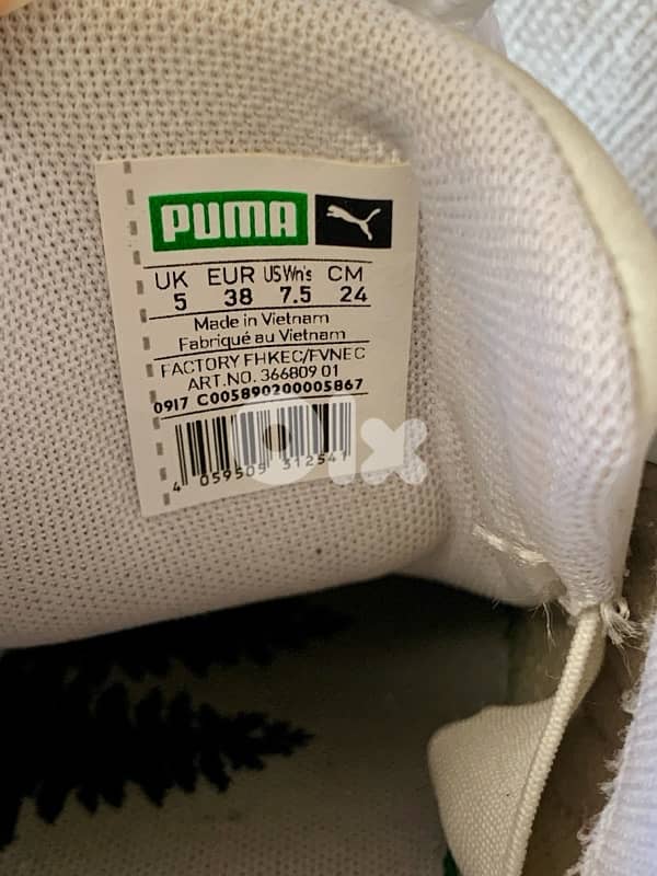 Original Puma Basket shoes size 38 5
