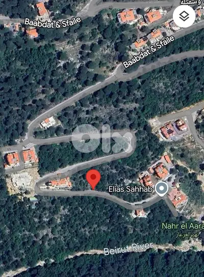 Land for ale in Baabdat Sfeila | Mountain view | 1620 Sqm
