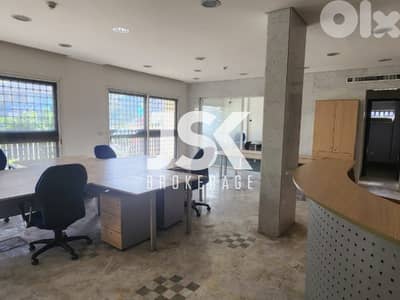 L09511-Spacious Furnished Office for Rent in Sin El Fil