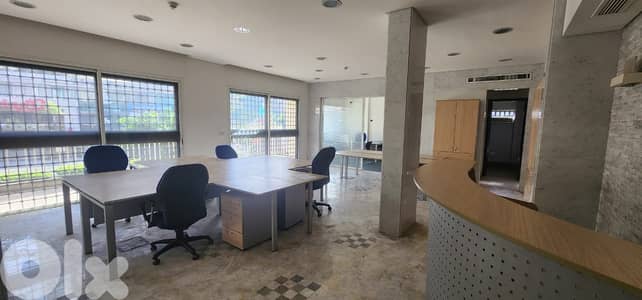 L09511-Spacious Furnished Office for Rent in Sin El Fil