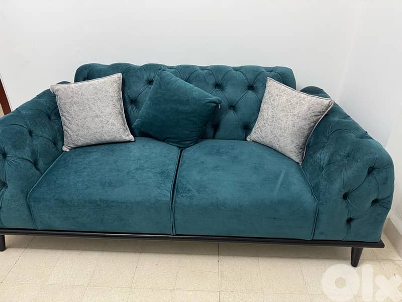 2 sofas ‘ 1 chair and 1 table new condition very highly quality 0