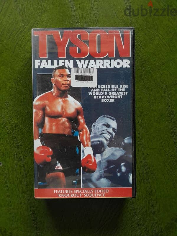 Mike Tyson Fallen Warrior - Boxing - VHS Video Tape 0