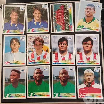 13 Panini Stickers Original France 98