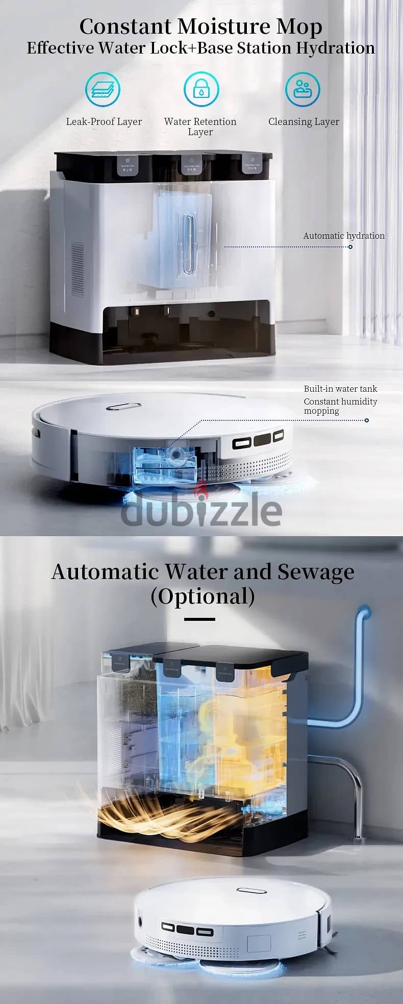 Robot Vacuum and mop / Anseboo Y9 5
