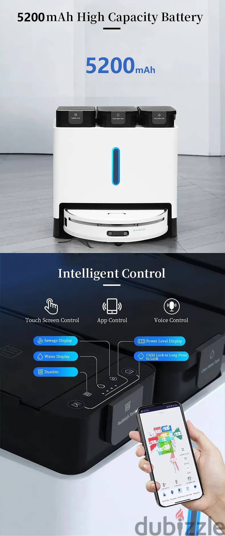 Robot Vacuum and mop / Anseboo Y9 0