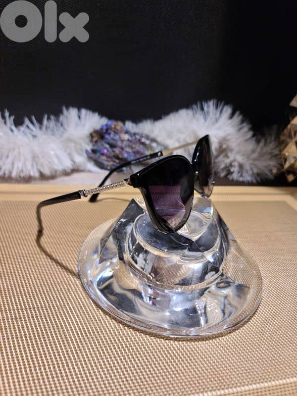 VERSACE women black sunglasses 0