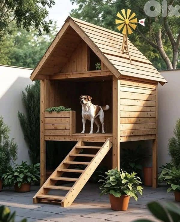 Pet wooden cages 2