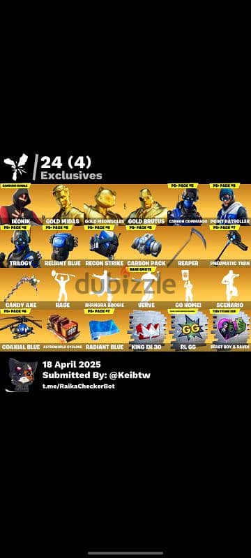 Fortnite/Rocket league Account 0