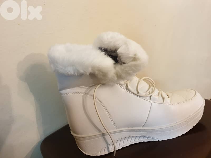 Women Boots Solid Slip-On Soft 9