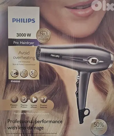 sechoir hair dryer with styling head