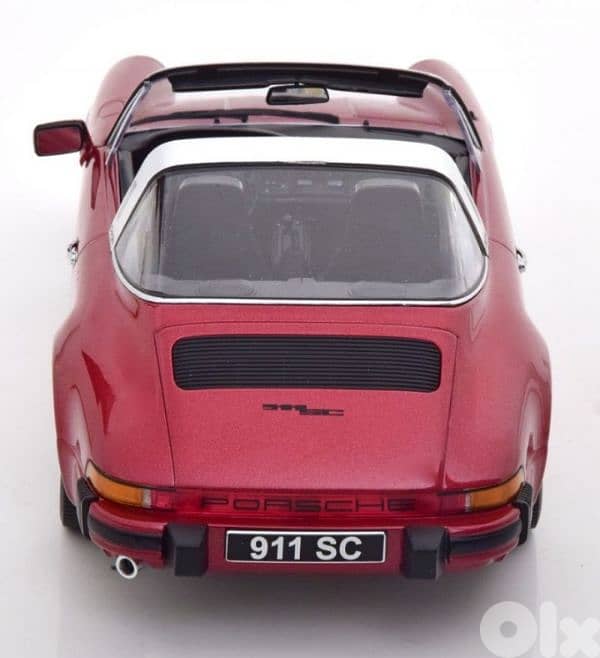 Porsche 911 SC Targa 1978 diecast car model 1;18. 4