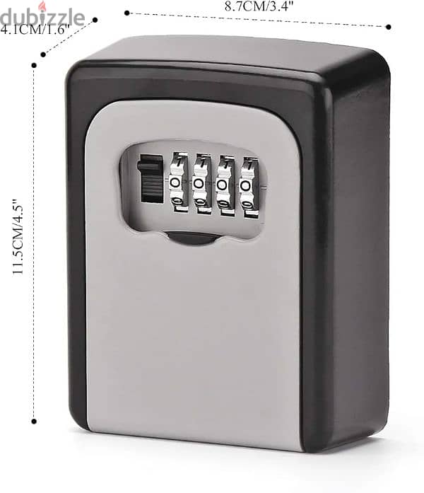 key safe with combination lock 0