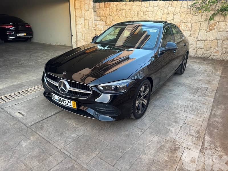 Mercedes-Benz C200 2022 German No Damage Roof Panoramik 0
