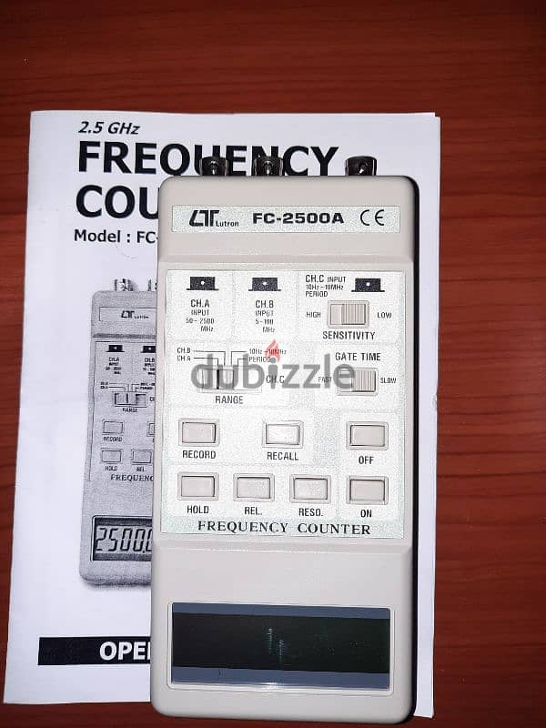 Frequency counter meter 2.5 GHz electronics radio tv 0