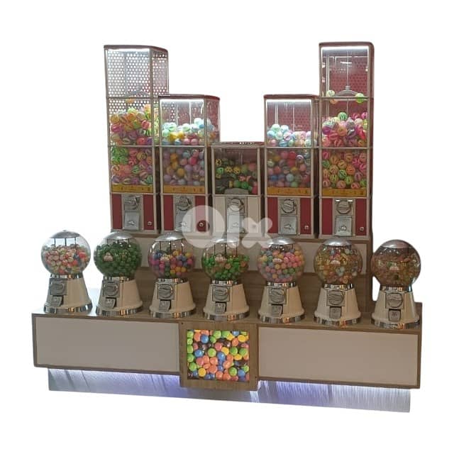 CANDY DROP CD122 - Coin Operated Vending Machine Station (Refurbished) 0
