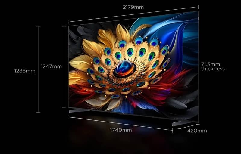 TCL 98” C6K QD Mini LED 240Hz Google TV 5