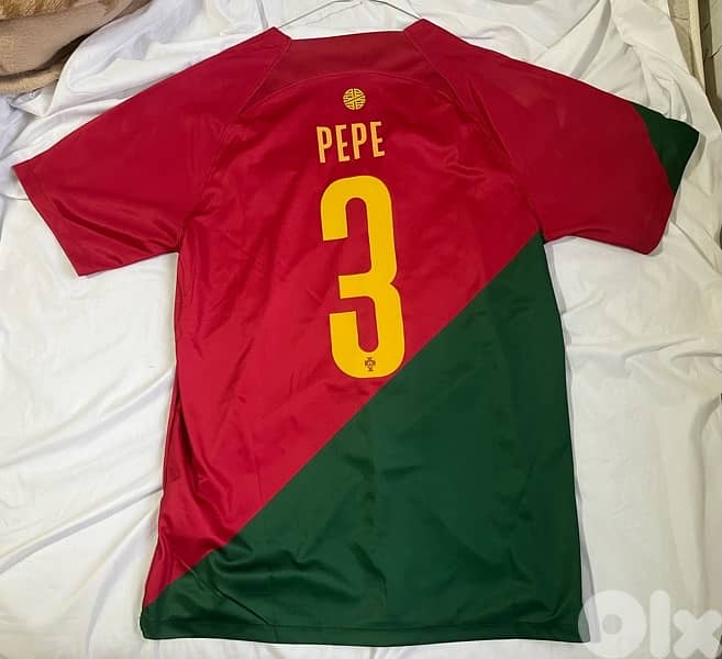 Portugal 22 pepe xxl fits large jersey 1