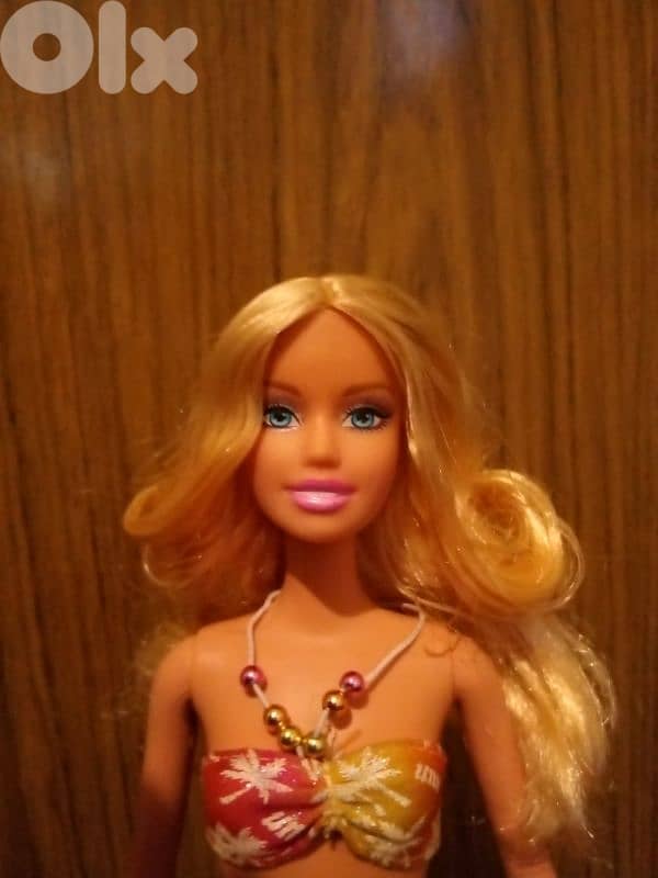Barbie BEACH PARTY Mattel Great doll2008 Bend legs Flat feet+Swim wear 3