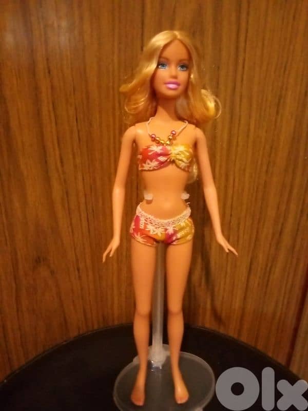 Barbie BEACH PARTY Mattel Great doll2008 Bend legs Flat feet+Swim wear 0