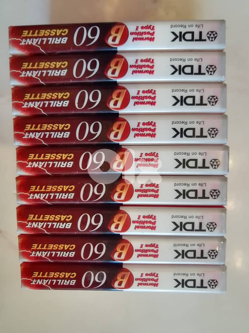 brand new factory sealed or used cassettes audio tapes 3