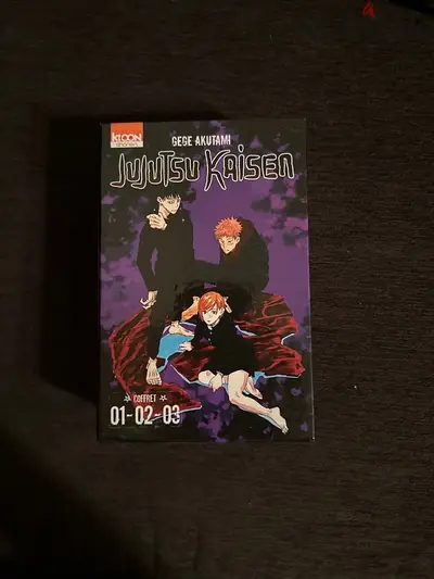 jujutsu kaisen tome 1-2-3 in French