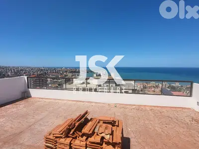 L17720 - Roof With Amazing Sea View For Sale in Haret Sakher